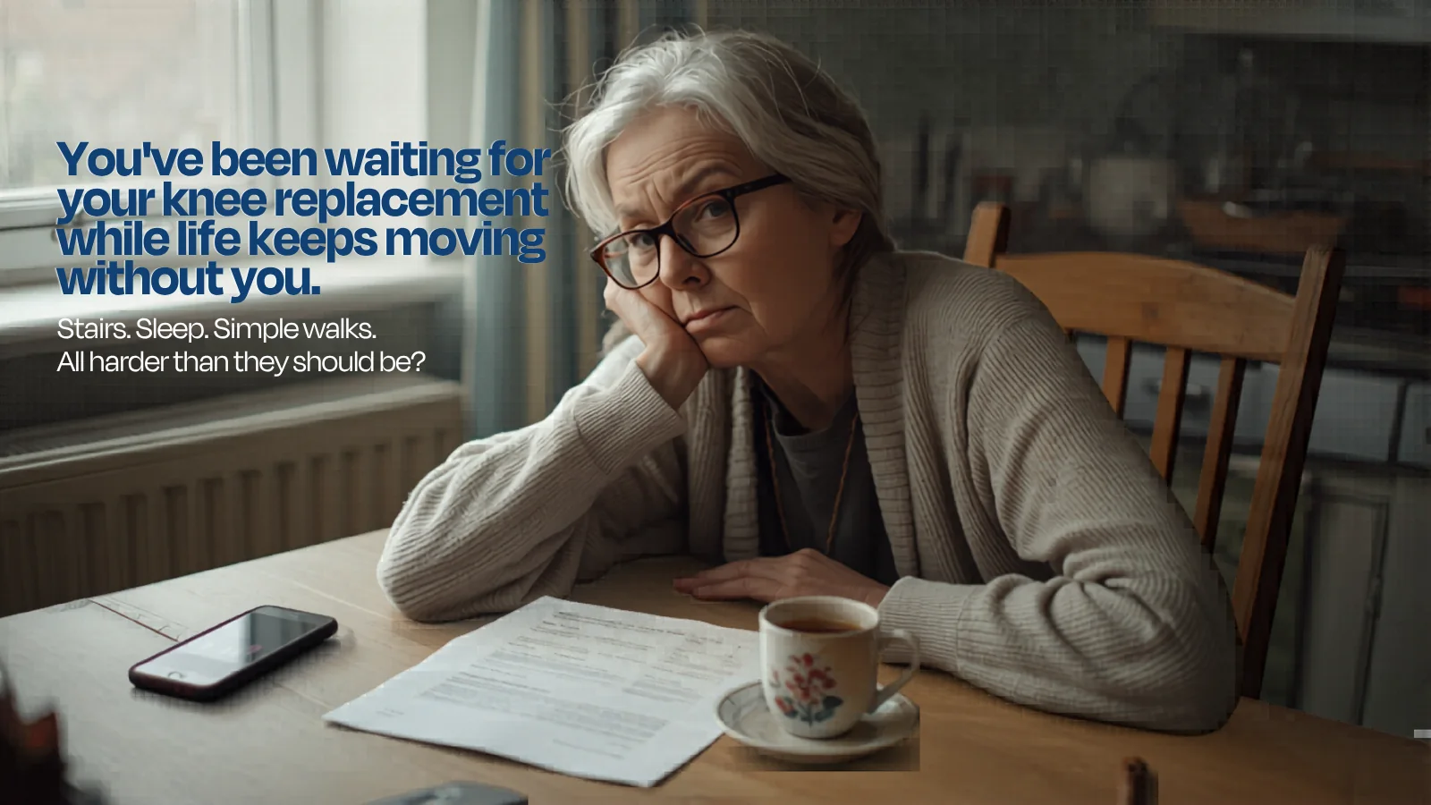You've been waiting for your knee replacement while life keeps moving without you. YourMedcare.
