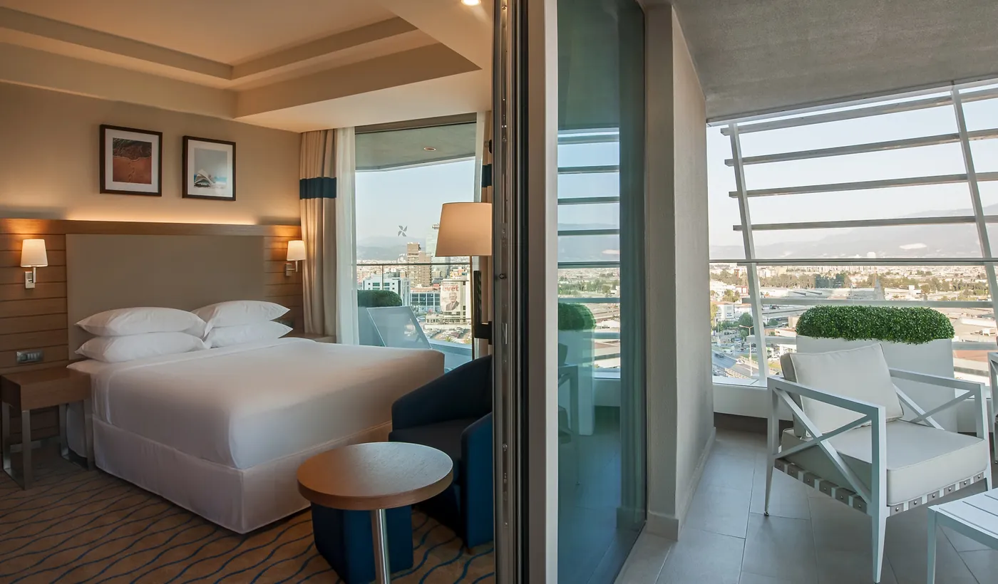 Twin room with terrace